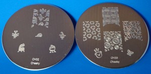 Cheeky Stamping Plates CH32 CH33