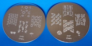 Cheeky Stamping Plates CH36 CH37