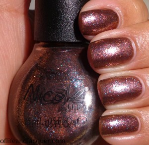 Nicole By OPI Fall 2012 Just Busta Mauve Swatch