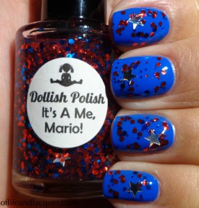 Dollish Polish It's A Me, Mario! Swatch