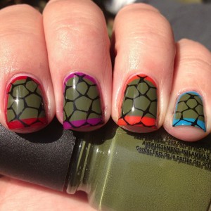 Teenage Mutant Ninja Turtles Nails
