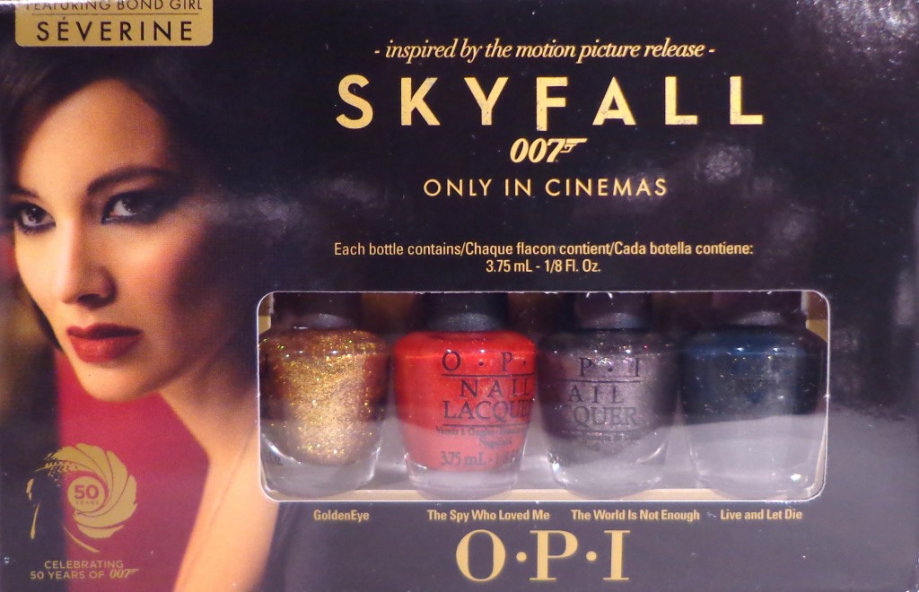 OPI Skyfall Minis Nail Polish Giveaway 