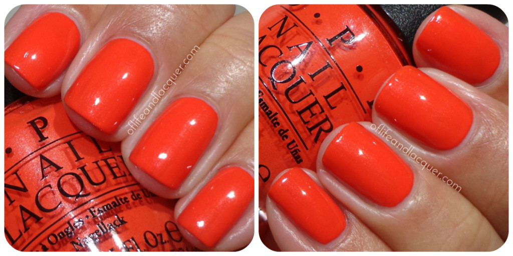 OPI My Paprika Is Hotter Than Yours! Swatch