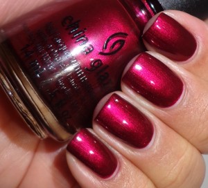 China Glaze Red-y & Willing 2