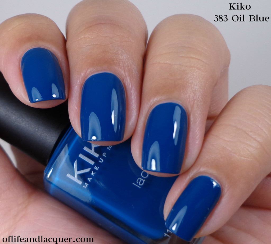 Kiko 383 Oil Blue 1a