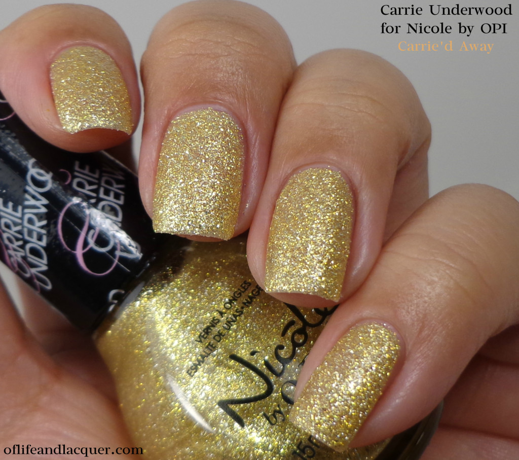 Nicole by OPI Carrie'd Away 1a