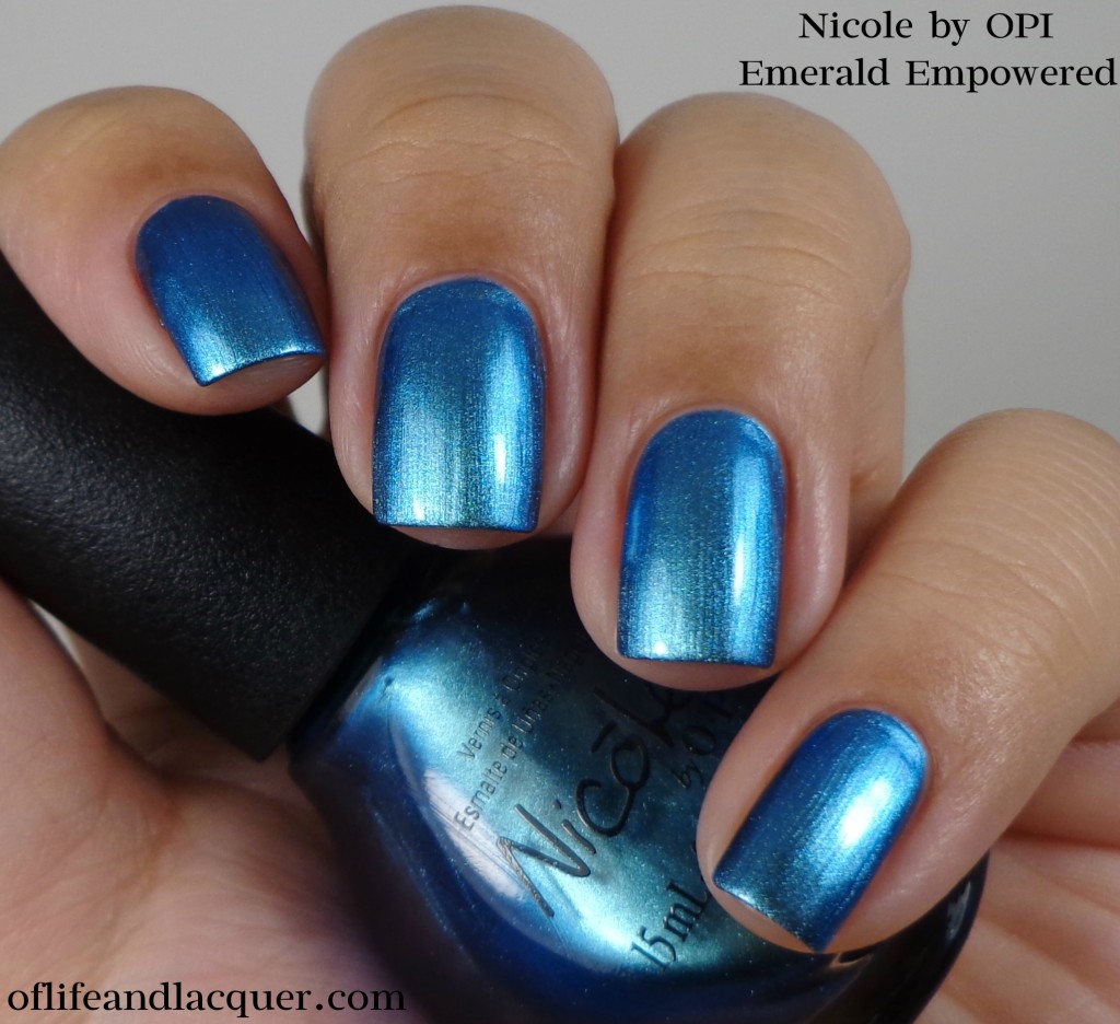 Nicole by OPI Emerald Empowered 1a