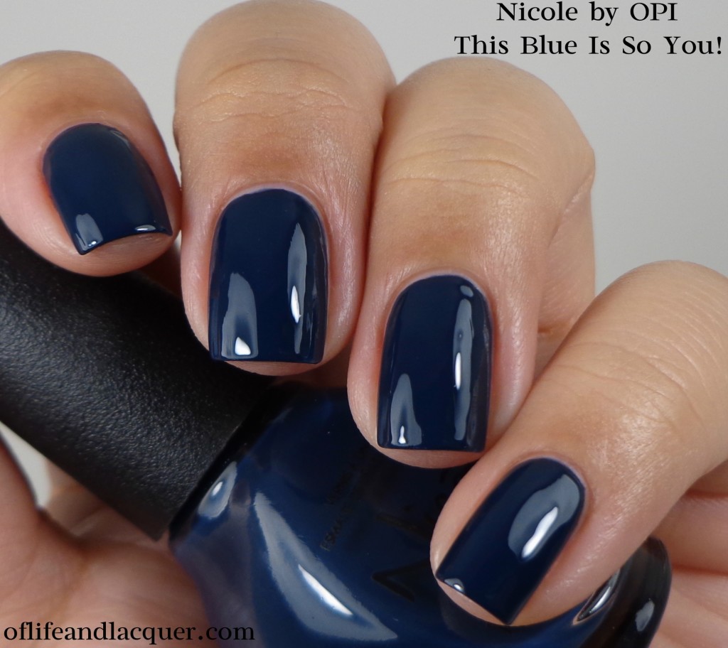 Nicole by OPI This Blue Is So You! 1a
