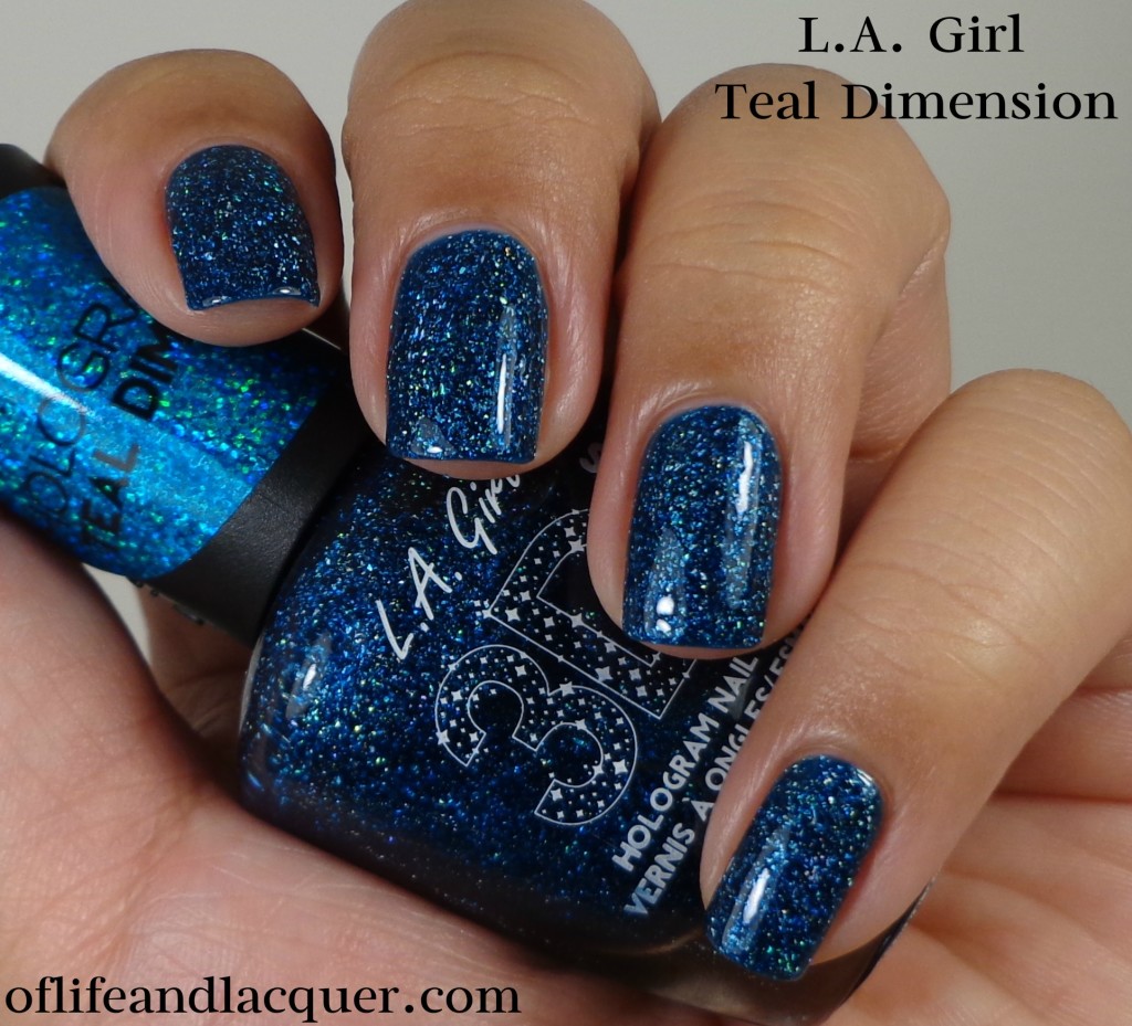 L.A. Girl 3D Effects Teal Dimension 1a