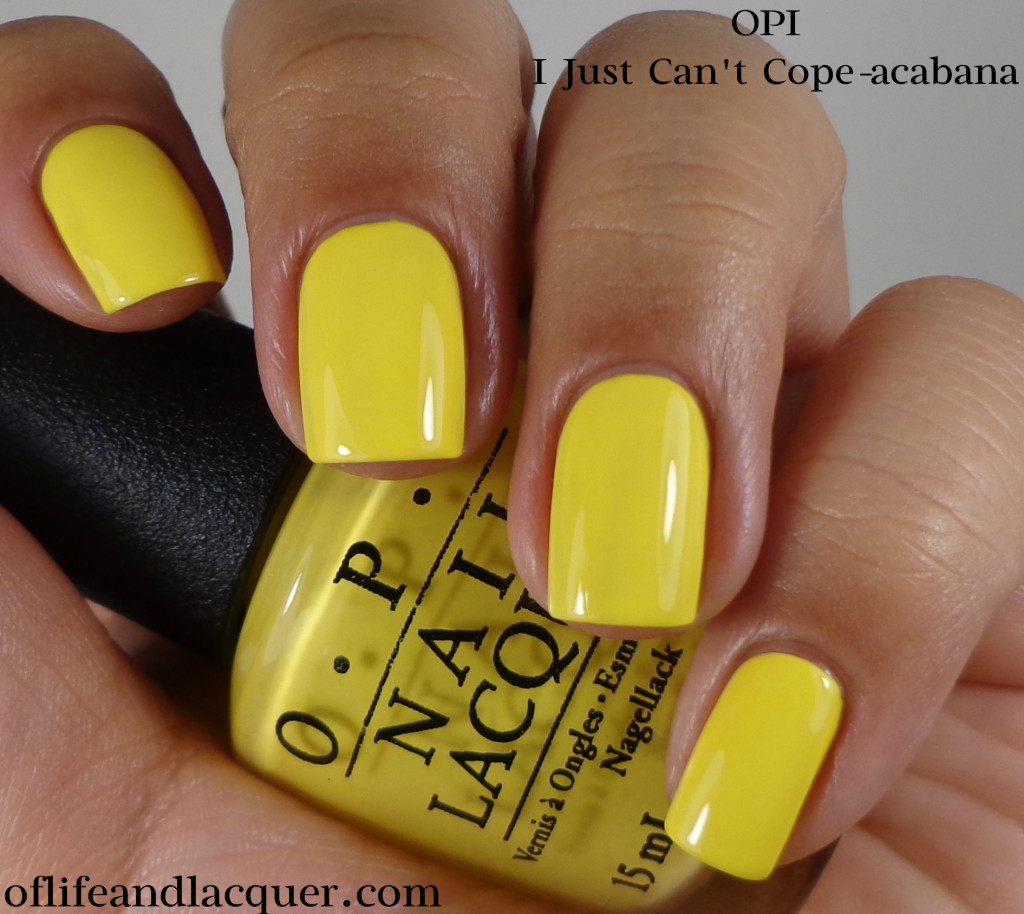 OPI I Just Can't Cope-acabana 1a