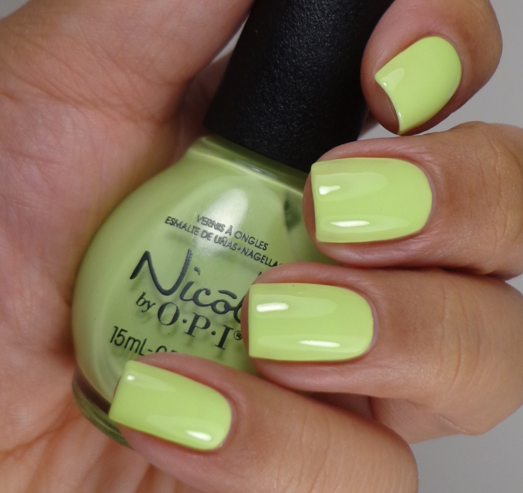 Nicole by OPI Lay It On The Lime 2