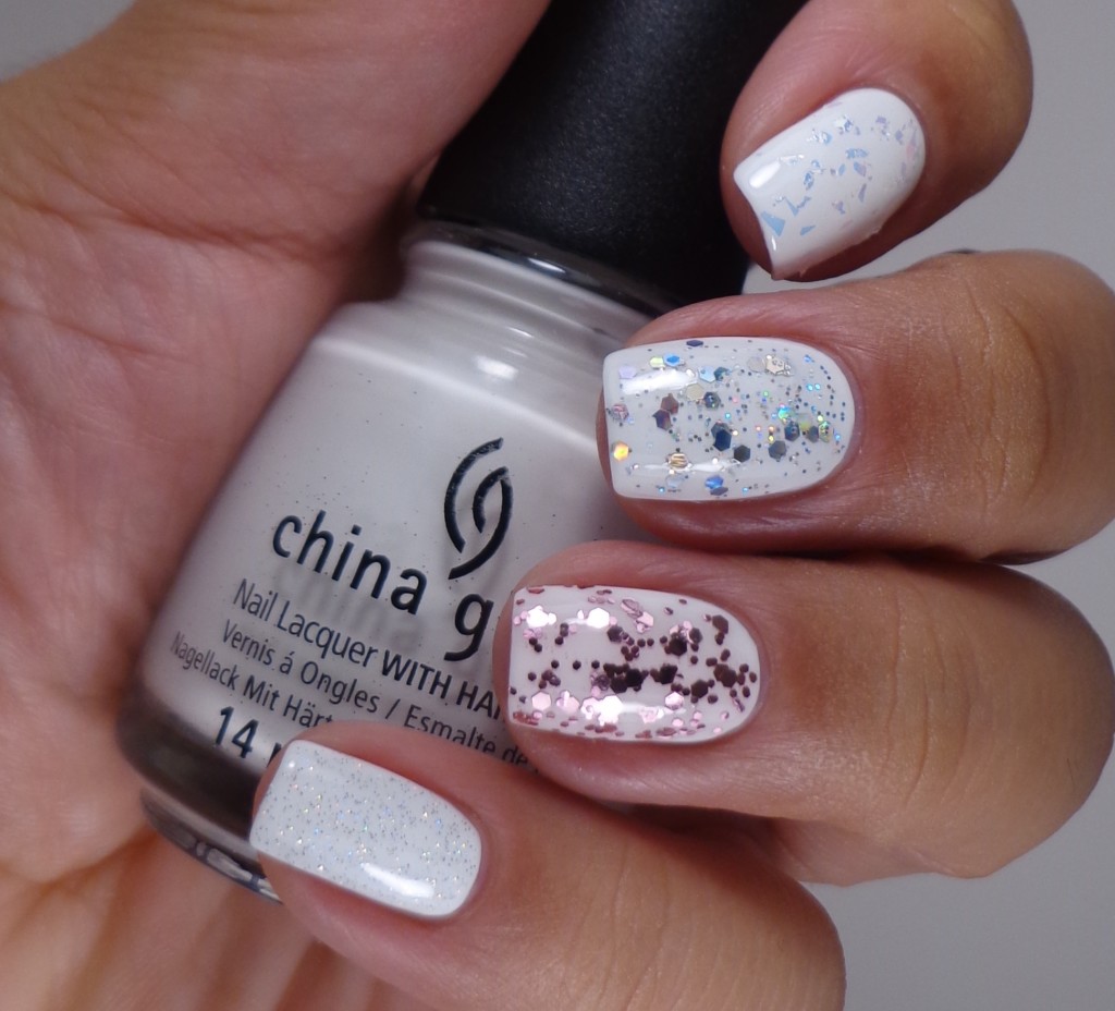 China Glaze Luxe & Lush, Techno, I Pink I Can, Fairy Dust 2