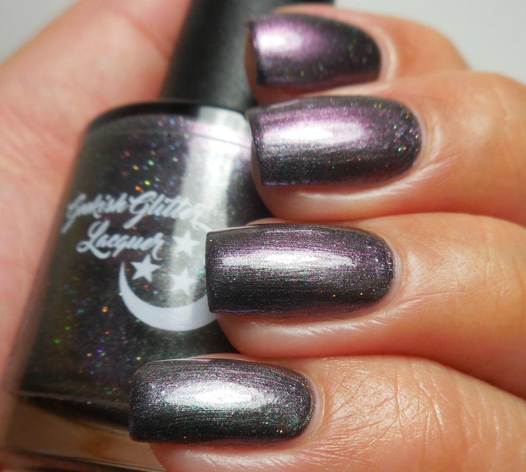 Geekish Glitter Lacquer Victims' Rights Week Duo